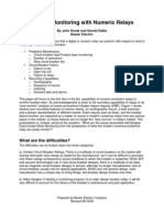 Breaker Monitoring With Numeric Relays: What Are The Difficulties?