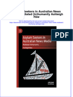 (Download PDF) Asylum Seekers in Australian News Media Mediated Inhumanity Ashleigh Haw Full Chapter PDF