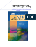 Cmsa Core Curriculum For Case Management 3Rd Edition PDF Full Chapter PDF