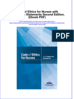 Code of Ethics For Nurses With Interpretive Statements Second Edition PDF Full Chapter PDF