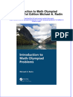 (Download PDF) Introduction To Math Olympiad Problems 1St Edition Michael A Radin Ebook Online Full Chapter