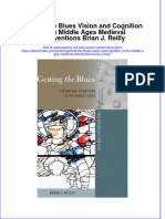 (Download PDF) Getting The Blues Vision and Cognition in The Middle Ages Medieval Interventions Brian J Reilly Ebook Online Full Chapter