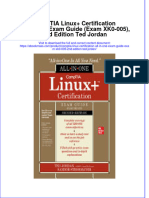 (Download PDF) Comptia Linux Certification All in One Exam Guide Exam Xk0 005 2Nd Edition Ted Jordan Full Chapter PDF