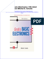 (Download PDF) Grobs Basic Electronics 13Th Latest Edition Mitchel E Schultz Full Chapter PDF