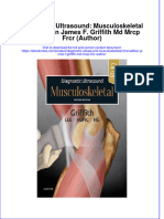 Diagnostic Ultrasound Musculoskeletal 2Nd Edition James F Griffith MD MRCP FRCR Author Full Chapter PDF