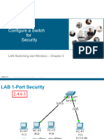 3 Exploration3 Ch2-2 Switch Port Security