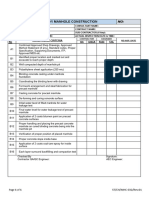 Checklist For Manhole Construction 01