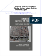 Fomenting Political Violence Fantasy Language Media Action 1St Ed Edition Steffen Kruger Full Chapter PDF