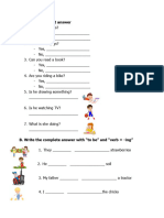 English Test For Grade 1