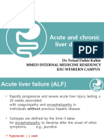 Acute and Chronic Liver Disease