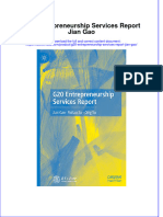 G20 Entrepreneurship Services Report Jian Gao Full Chapter PDF