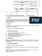 It-Cal-01 Perfilado y Compactacion Franja