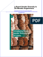 (Download PDF) Introducing Board Gender Diversity To Sri Lanka Menaka Angammana Full Chapter PDF