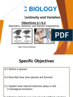 Species, Selection and Genetic EngineeringVM