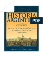 Nueva - Historia - Argentina - Tomo - 3 El Caudillismo