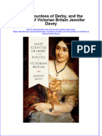 Mary Countess of Derby and The Politics of Victorian Britain Jennifer Davey Full Chapter PDF