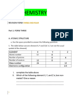 Chemistry Revision Question