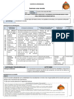 Sesión Comunicacion Lunes 27 Mayo Leemos Una Receta