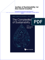 (Download PDF) The Complexities of Sustainability 1St Edition David Crowther Full Chapter PDF