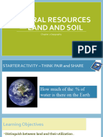 Natural Resources - Land and Soil