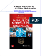 (Download PDF) Tintinalli Manual de Medicina de Urgencias 8Th Edition Rita K Cydulka Full Chapter PDF