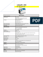 Roche c303 Specifications