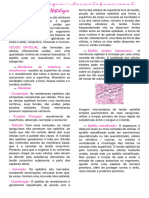 Dermato - Noções de Citologia e Histologia