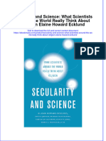 Secularity and Science What Scientists Around The World Really Think About Religion Elaine Howard Ecklund Full Chapter PDF