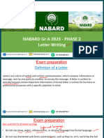 NABARD GR - A PH - 2 (Descriptive English) - Lecture - 3