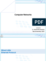 Computer Networks Computer Networks: Taiz University, 2021 Taiz University, 2021