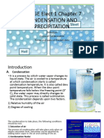 Agrometeorology CONDENSATION AND PRECIPITATION