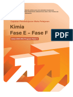 CP Kimia Fase E-F Dan Pembagian Bab PDF