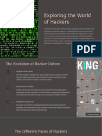 Exploring The World of Hackers