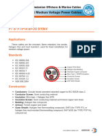 Fire Resistant Medium Voltage Power Cables: P7 or P7/P14 BFOU 6/10kV