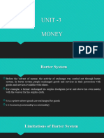 UNIT 3 Theory of Money