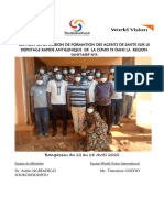 Rapport Mission de Formation Bangassou