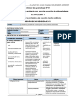 5° Grado - Sesiones Del 03 Al 06 de Junio