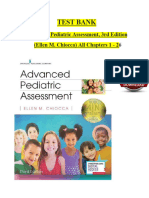 Advanced Pediatric Assessment 3rd Edition Chiocca Test Bank