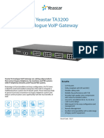 Yeastar TA3200 FXS - Analog Gateway