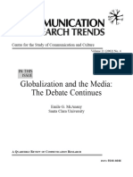 Globalization and The Media Debate