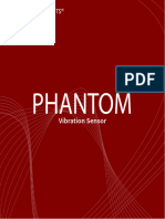 PHANTOM EXPERT Vibration Sensor Datasheet