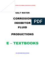 Salt Water Corrosion Inhibor Fluid Formulation and Production Process e Book