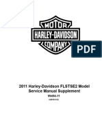 2011 HD CVO Softail Convertible FLSTSE2 Service Manual Supplement 99494-11