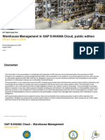 WM S4HANA Cloud 2308