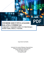 Ejercicio de Analaisis Economico. Balanza Comercila. Sesion 2