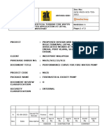 Performance Curve For Fire Water Pump