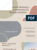 Agricultural Machinery 