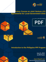 Intro To JVA For LGUs - Day 1 Intro To PPP