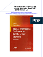 PDF 2Nd Eai International Conference On Robotic Sensor Networks Rosenet 2018 Huimin Lu Ebook Full Chapter