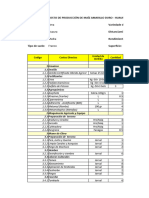 Costo de Produccion Del Maiz - Huaura - Agroinformatica - Leon Lopez Edwin Omar